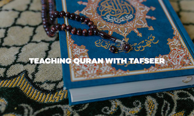 Gig Preview - Tech online holy quran with qirat and tafsser