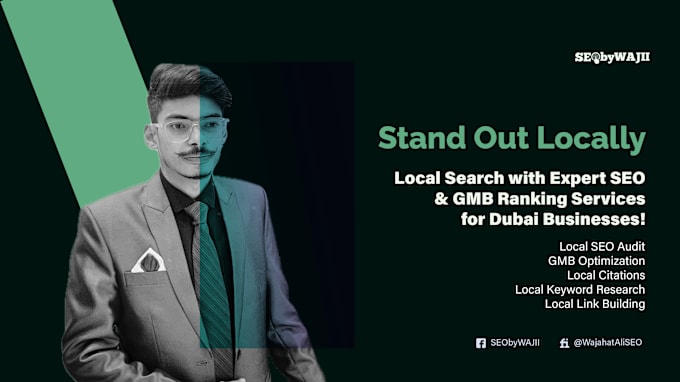 Gig Preview - Help in ranking as well as local SEO citations in dubai