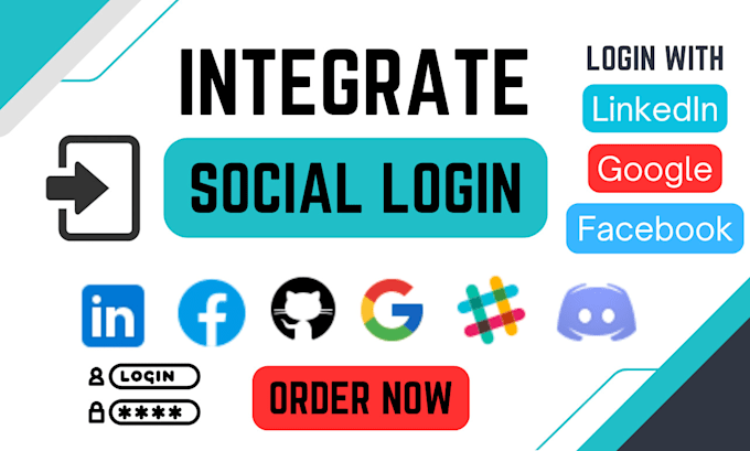 Gig Preview - Integrate login with linkedin in your website