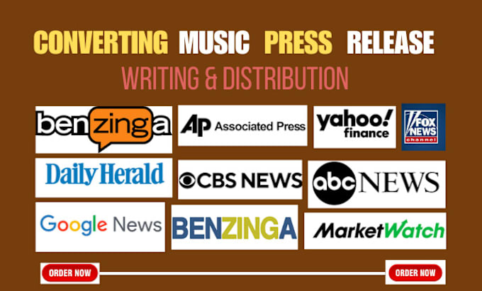 Gig Preview - Write music press release, submit PR, publish press release