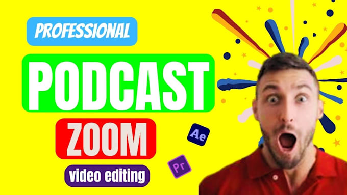 Gig Preview - Do video editing for podcast, zoom, and youtube video editing