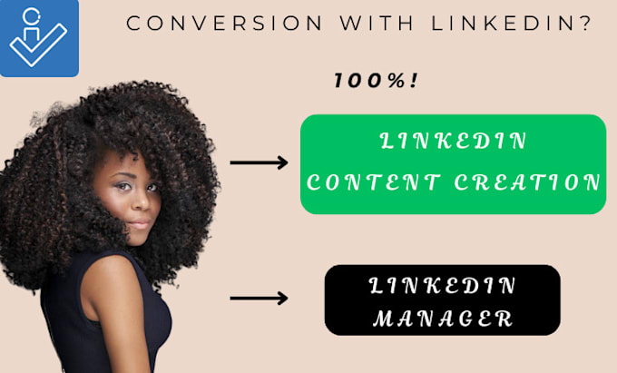 Gig Preview - Be your linkedin manager and content creator