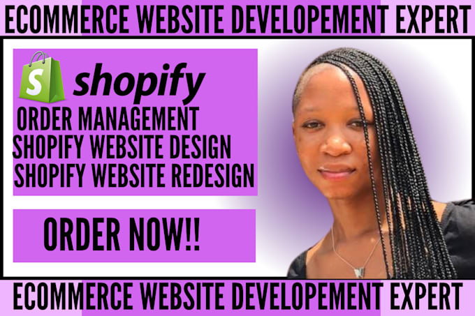 Gig Preview - Redesign shopify website redesign shopify store redesign shopify dropshipping