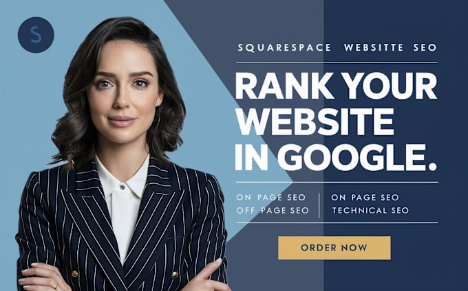 Gig Preview - Optimize squarespace website SEO service for google ranking