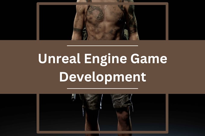 Gig Preview - Develop unreal engine game, unreal multiplayer game, VR ar game development