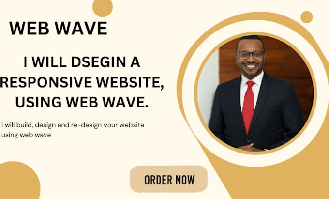 Gig Preview - Build and design your website using webwave website builder