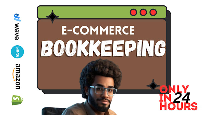 Gig Preview - Do amazon ecommerce accounting and bookkeeping in quickbooks online, zero, wave