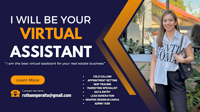 Gig Preview - Be your real estate virtual assistant