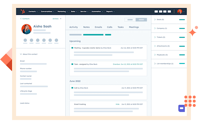 Gig Preview - Setup hubspot crm, custom integrations and sales automation