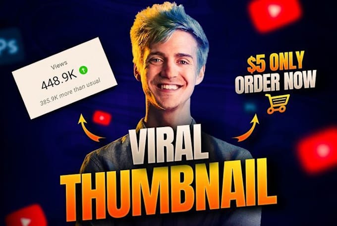 Bestseller - design thumbnail stream overlay pack posters etc