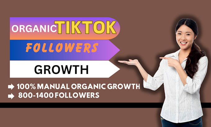 Gig Preview - Manage tiktok marketing for organic growth and promote followers engagements