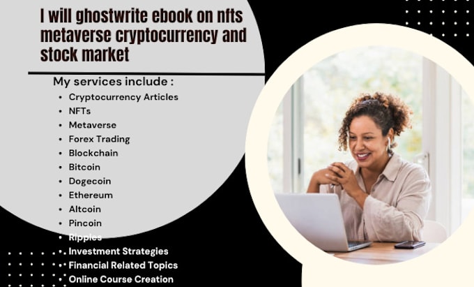 Gig Preview - Ghostwrite ebook on nfts metaverse cryptocurrency and stock market