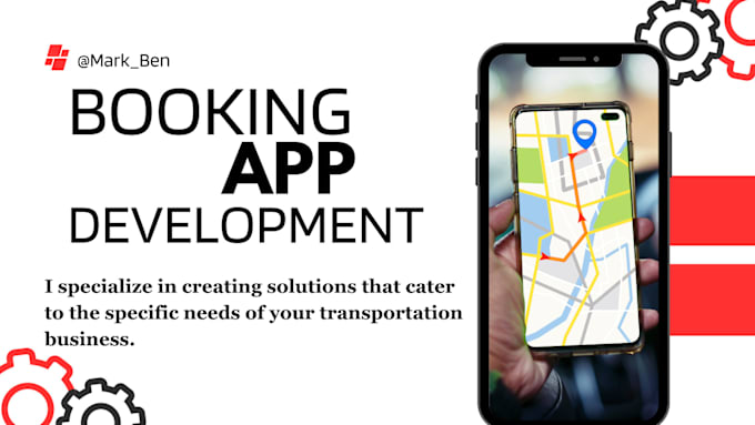 Gig Preview - Develop taxi booking app, booking website, uber app, cab app, truck app