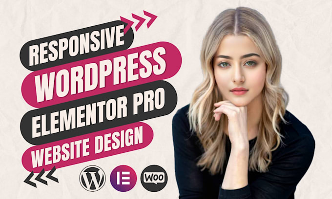 Gig Preview - Design or customize clean wordpress website and landing page using elementor pro