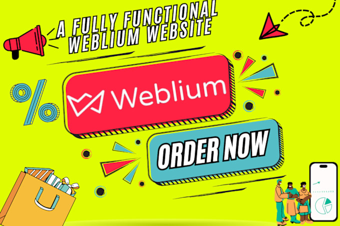 Gig Preview - Setup your weblium website weblium redesign weblium website maintenance