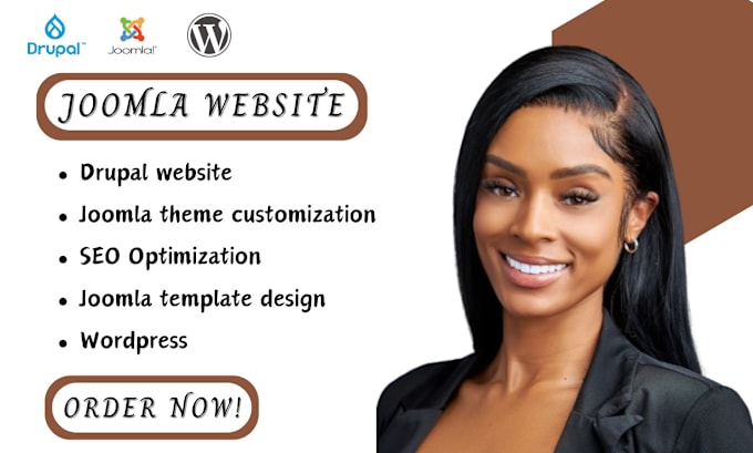 Gig Preview - Design joomla website or fix joomla error joomla theme and customization