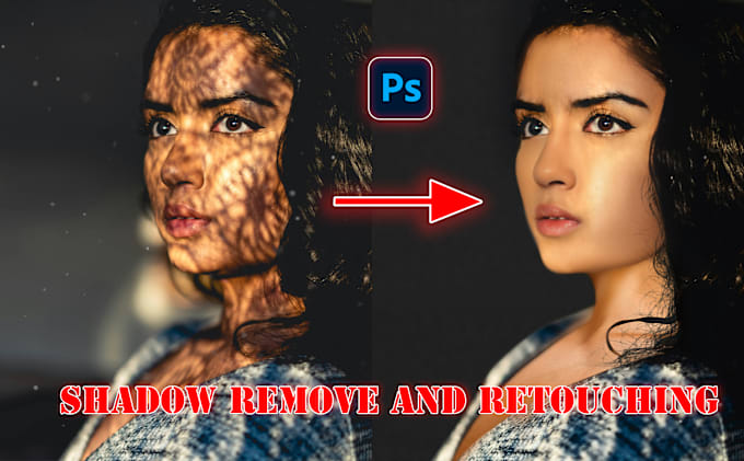 Gig Preview - Hard shadow and lighting remove fix any problem in photoshop