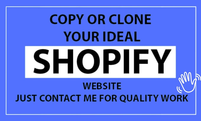 Gig Preview - Copy clone duplicate design or revamp shopify store or shopify website