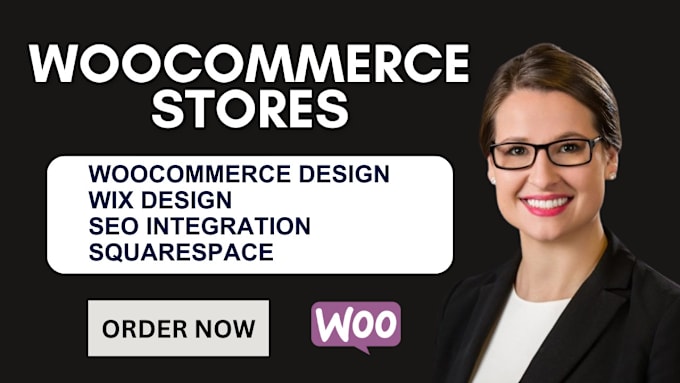 Gig Preview - Design woocommerce online store, redesign squarespace, do wix ecommerce website