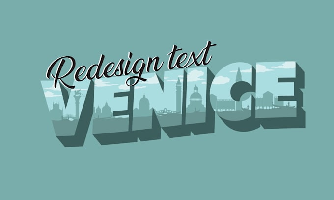 Gig Preview - Redesign vector tracing custom text or modern logo