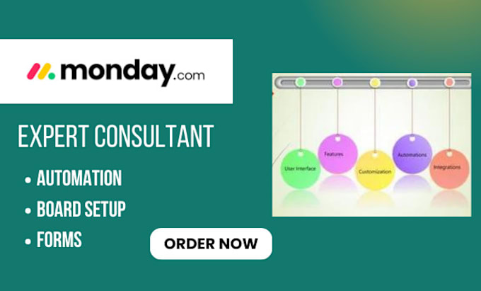 Gig Preview - Setup your monday com with automation integration CRM