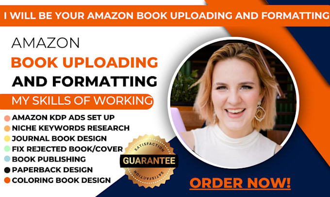 Gig Preview - Be your amazon book uploading, book formatting and create coloring book