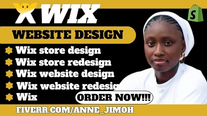 Gig Preview - Wix design redesign website design wix seo