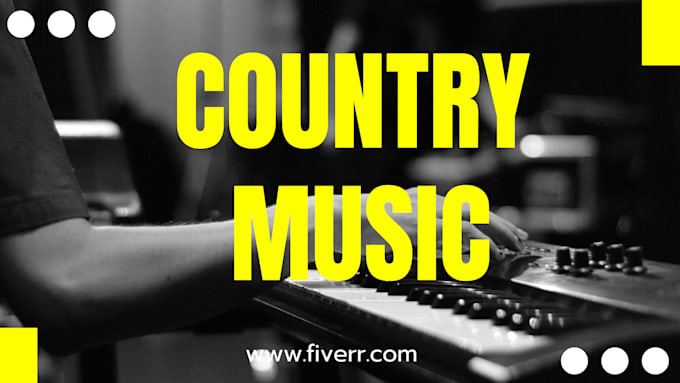 Gig Preview - Be your american country music singer, songwriter, pop, rock, folk soul music