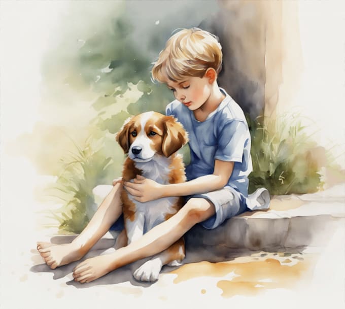 Bestseller - create children story book illustration watercolor