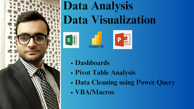 Gig Preview - Be your data analyst and create data visualization dashboards using power bi