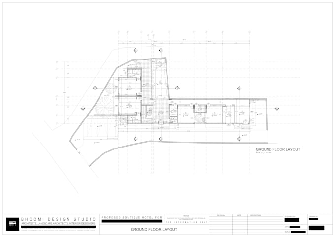 Gig Preview - Draw architectural plans in autocad 2d