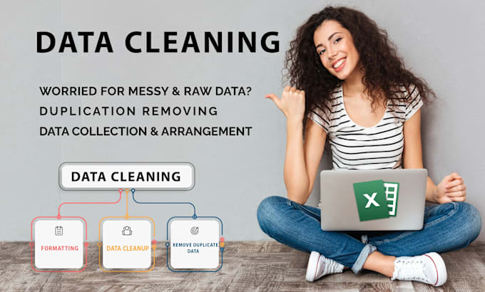 Gig Preview - Ms excel data cleaning and formatting, merging