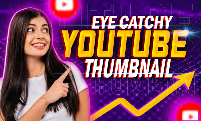 Gig Preview - Design clickbait custom attractive eye catchy youtube thumbnail design