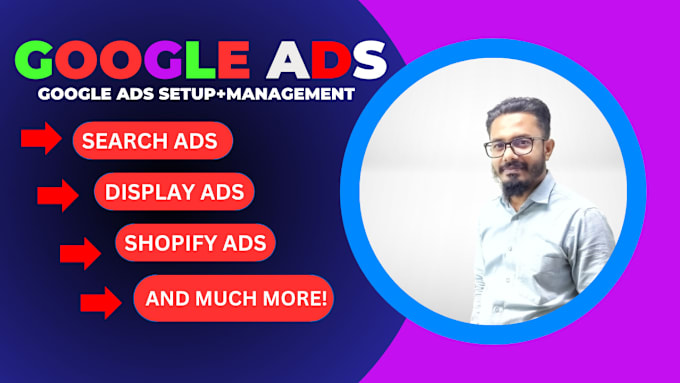 Gig Preview - Setup and optimize google ads adwords campaigns, search, PPC, shopping ads