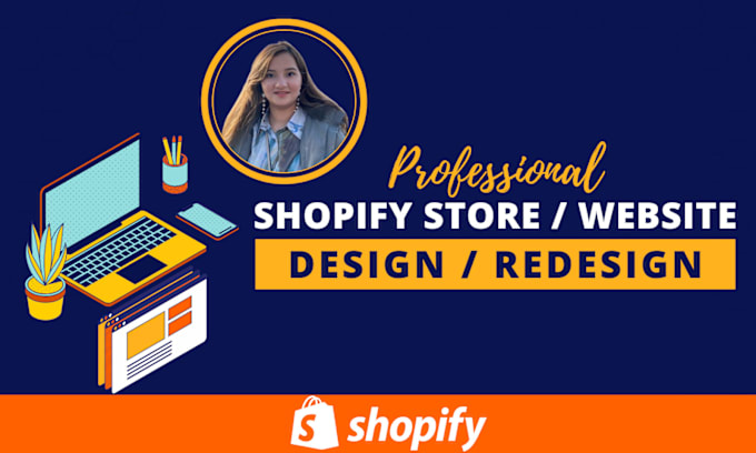 Gig Preview - Build, design or redesign your shopify website, shopify store