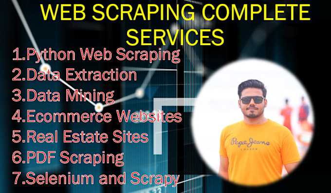 Gig Preview - Do web scarping, data mining and data extraction using python