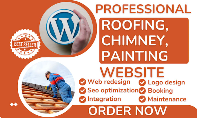 Gig Preview - Build roofing chimney hvac flooring plumbing painting construction solar website