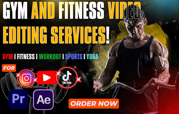 Gig Preview - Edit your gym, fitness, and workout videos