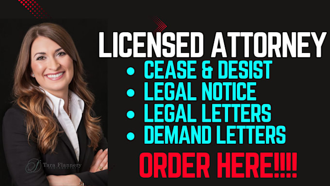 Bestseller - draft legal notices, demand letter, cease and desist as your lawyer