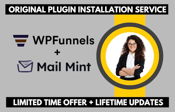 Gig Preview - Install wpfunnels pro and mail mint pro original updatable