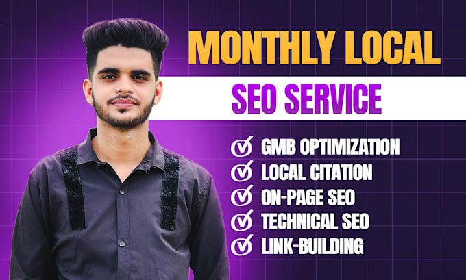 Bestseller - do premium monthly local SEO services for local business ranking