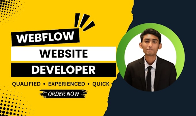 Gig Preview - Build webflow website, webflow landing page and convert figma to webflow