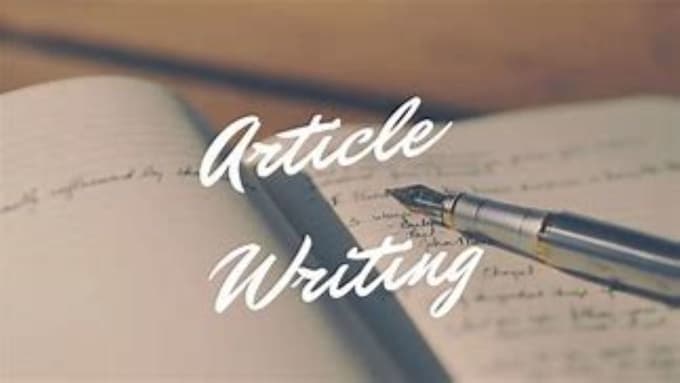 Bestseller - do article writing and editing