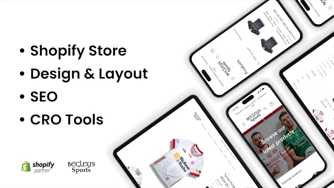 Gig Preview - Design and build your shopify website UX UI