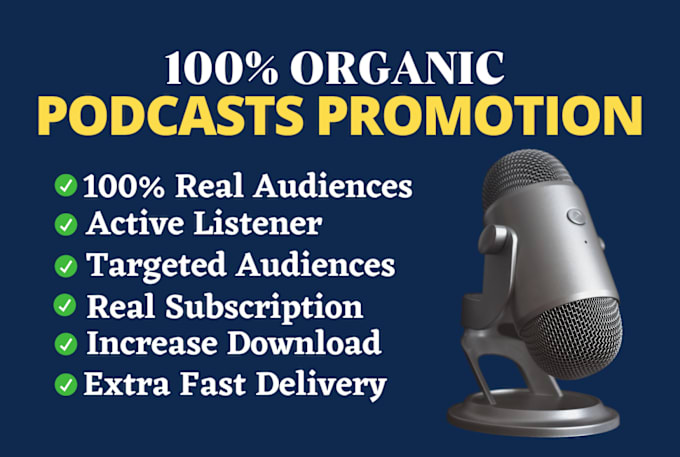 Gig Preview - Do organic podcast promotion to grow new audiences