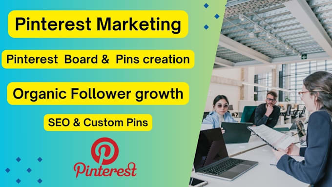 Gig Preview - Manage, boost and grow marketing as pinterest king