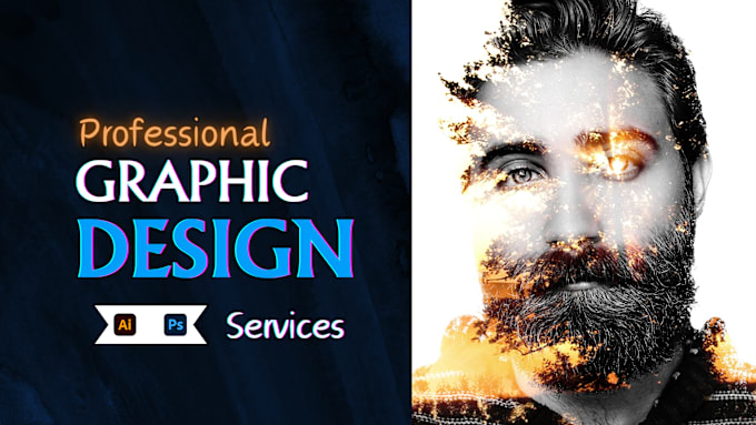 Gig Preview - Be your professional graphics designer