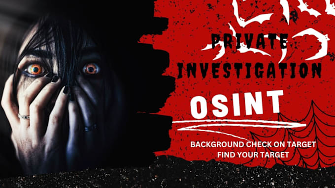 Gig Preview - Be your expert osint investigator and background check specialist