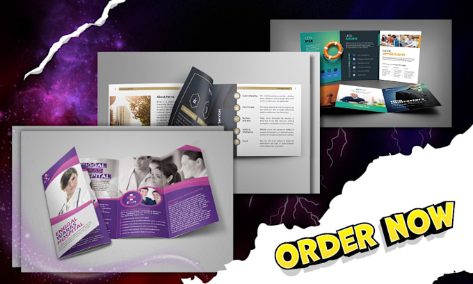 Gig Preview - Brand company profile annual reports business brochure design