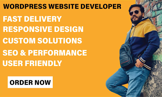 Gig Preview - Do wordpress website development for your business